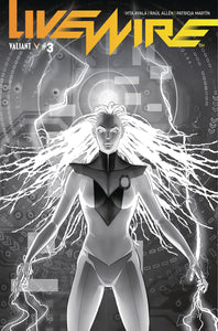 LIVEWIRE #3 CVR C B&W POLLINA
