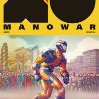 X-O MANOWAR (2017) #24 CVR D PORTELA INTERLOCKING
