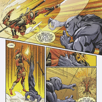 BLACK PANTHER VS DEADPOOL #1 (OF 5) 2ND PTG LOPEZ ORTIZ VAR