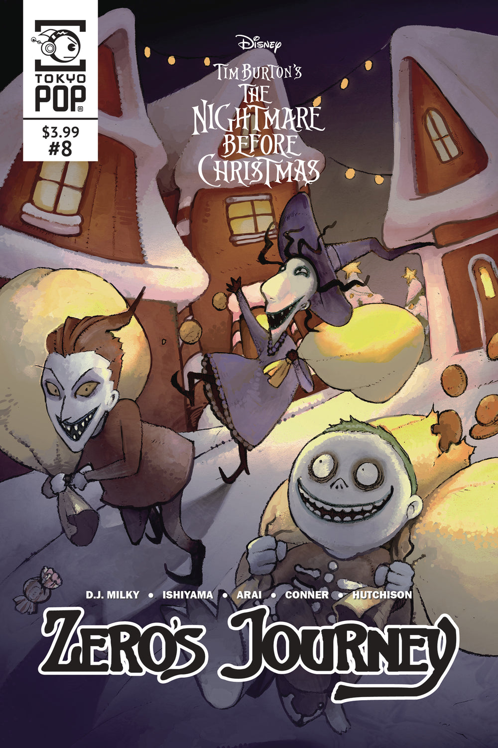 NIGHTMARE BEFORE CHRISTMAS ZEROS JOURNEY #8 (C: 0-1-2)