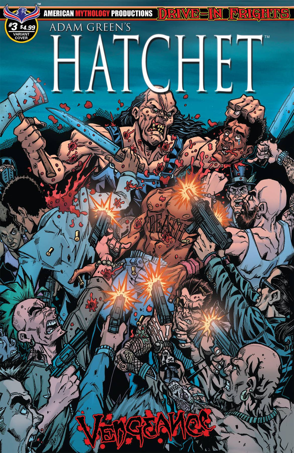 HATCHET VENGEANCE #3 SLAUGHTER CALZADA CVR (RES) (MR)