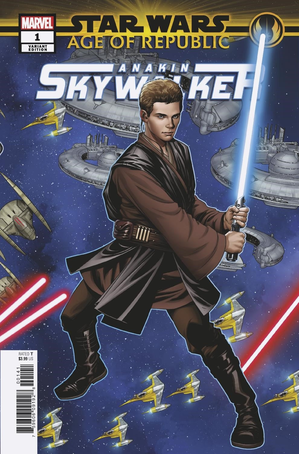 STAR WARS AOR ANAKIN SKYWALKER #1 MCKONE PUZZLE PC VAR