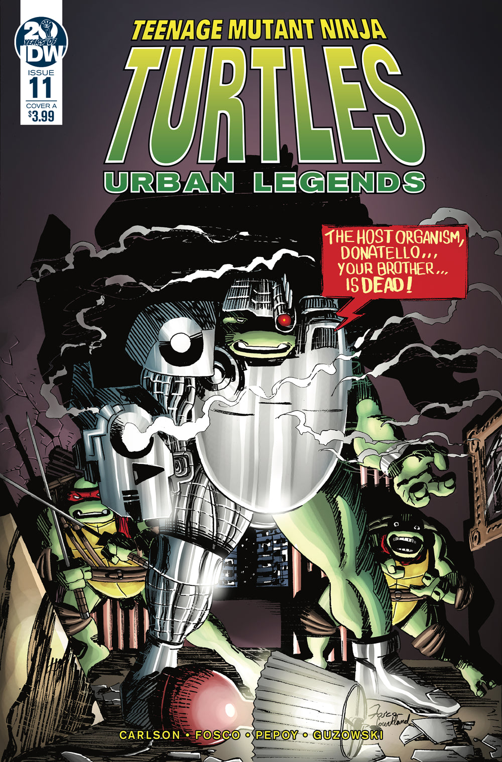 TMNT URBAN LEGENDS #11 CVR A FOSCO
