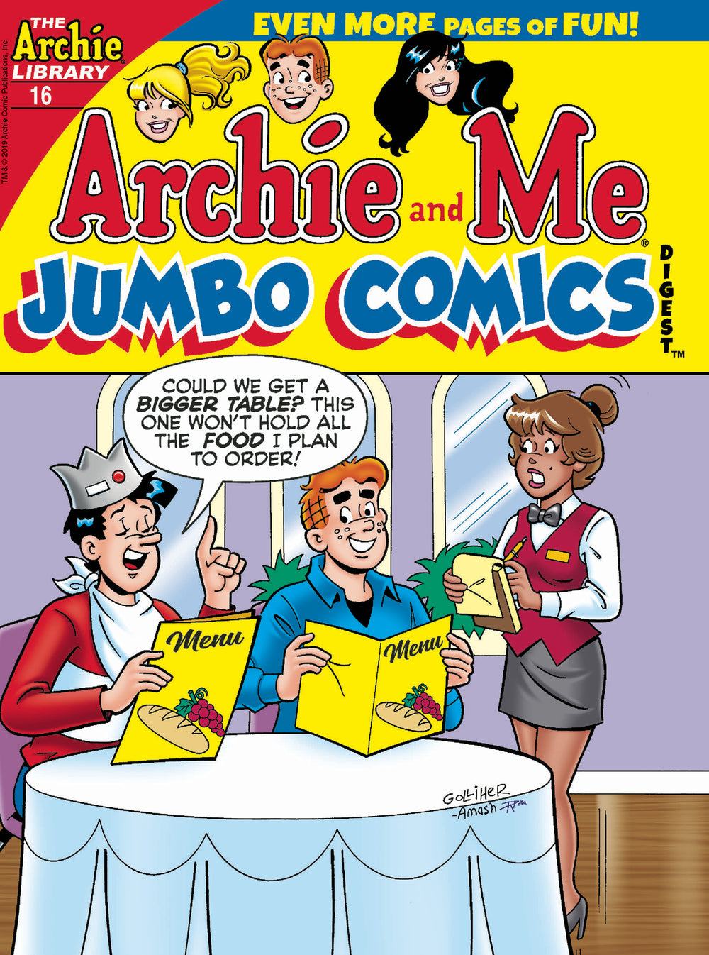 ARCHIE AND ME JUMBO COMICS DIGEST #16
