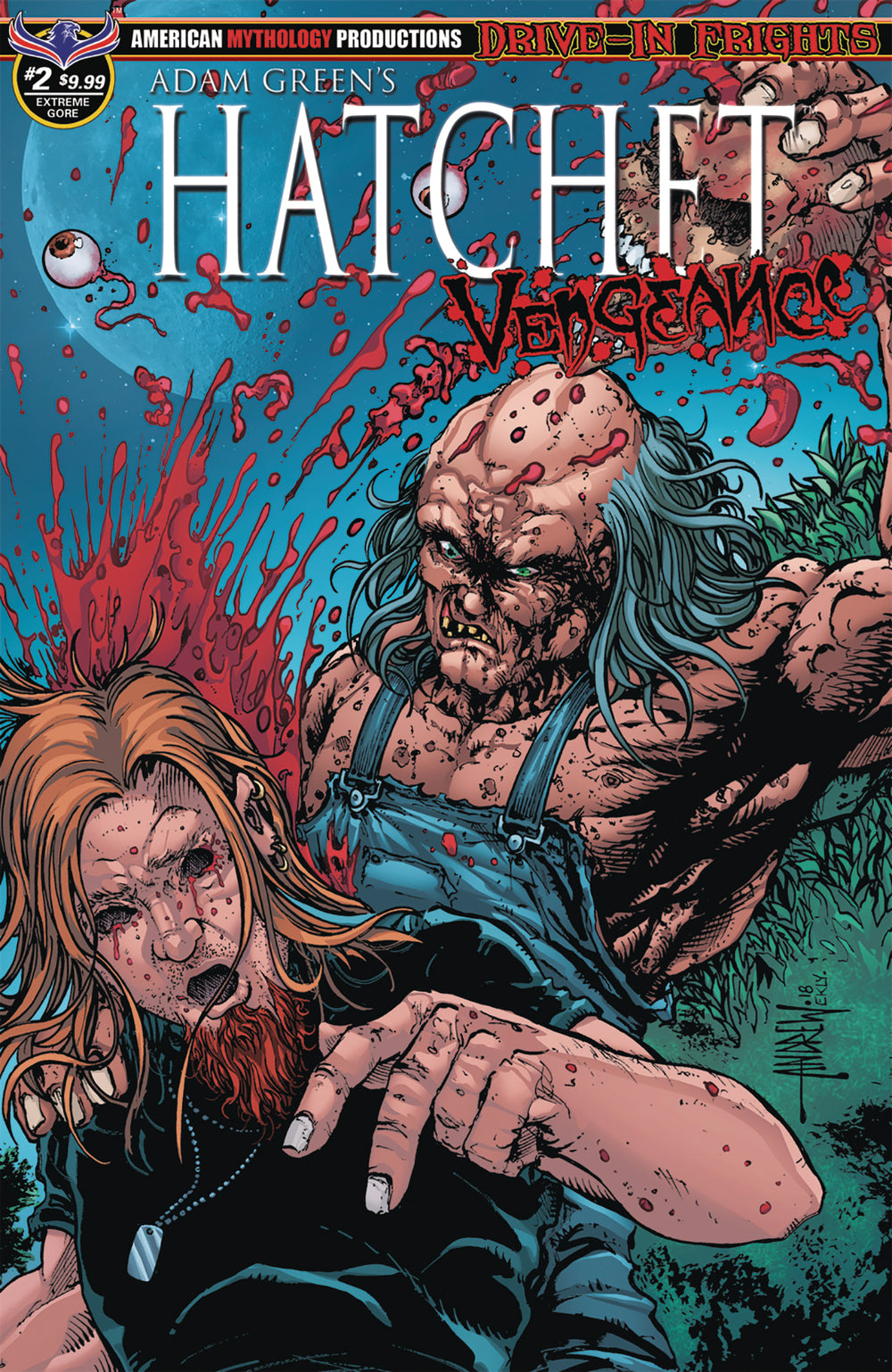 HATCHET VENGEANCE #2 EXTREME GORE LTD ED CVR (MR) (C: 0-1-2)