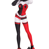 HARLEY QUINN RED WHITE & BLACK STATUE BY JOHN TIMMS