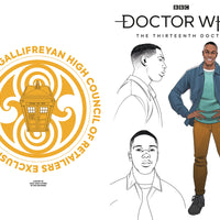 DOCTOR WHO 13TH #4 GALLIFREYAN HIGH COUNCIL VAR