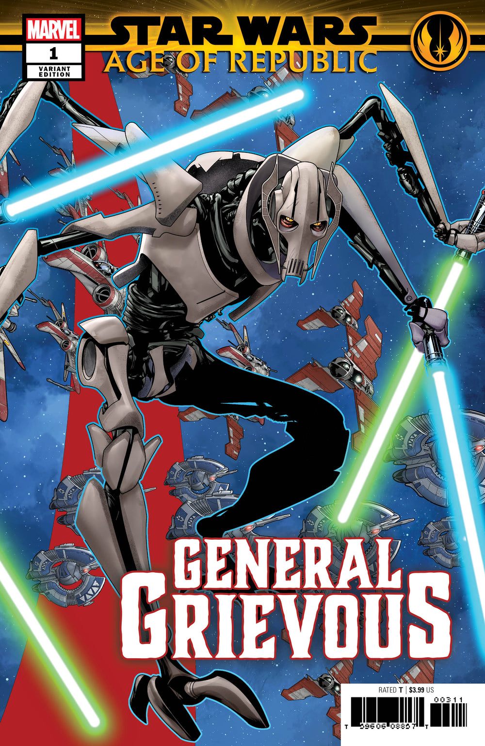 STAR WARS AOR GENERAL GRIEVOUS #1 MCKONE PUZZLE PC VAR