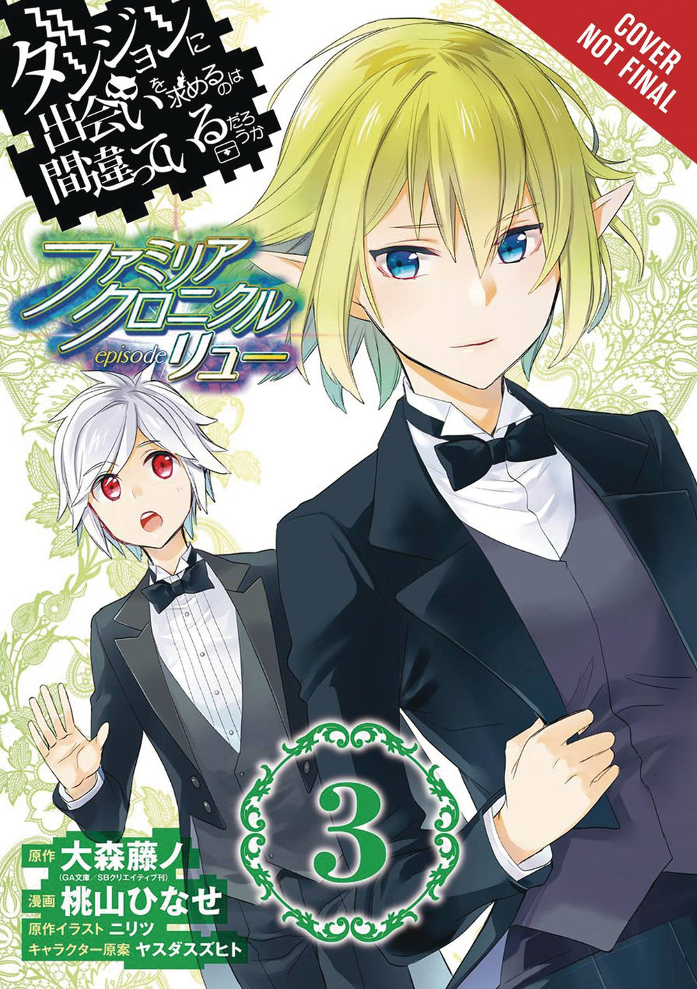 IS WRONG PICK UP GIRLS DUNGEON FAMILIA LYU GN VOL 03 (C: 1-1