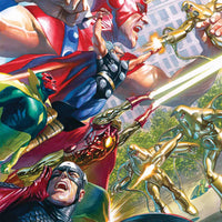 AVENGERS #18 ALEX ROSS MARVELS 25TH TRIBUTE VAR WR