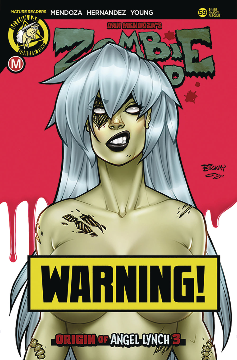 ZOMBIE TRAMP ONGOING #59 CVR D MCKAY RISQUE LTD ED (MR)