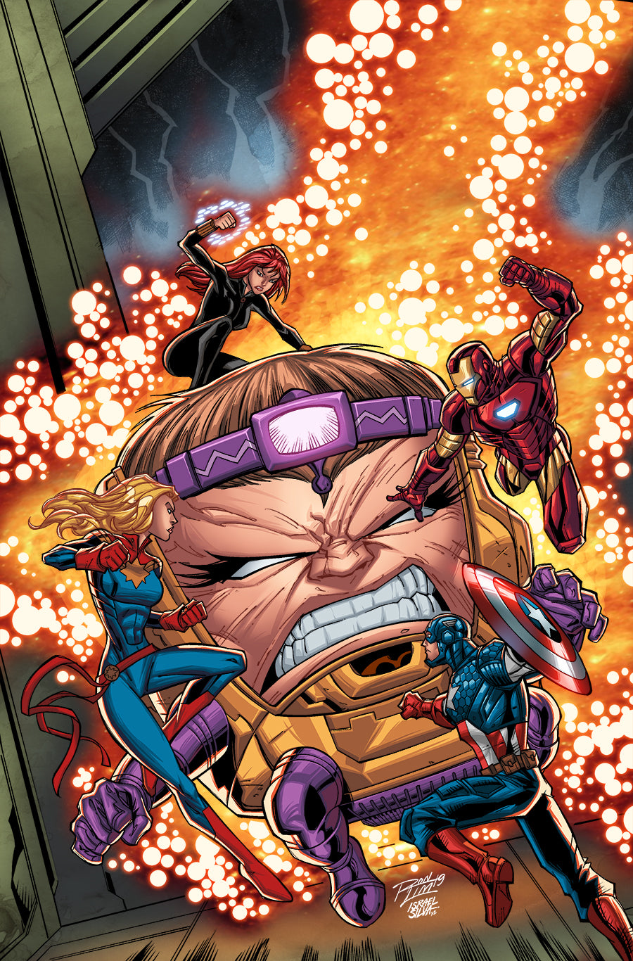 AVENGERS EDGE OF INFINITY #1 LIM VAR
