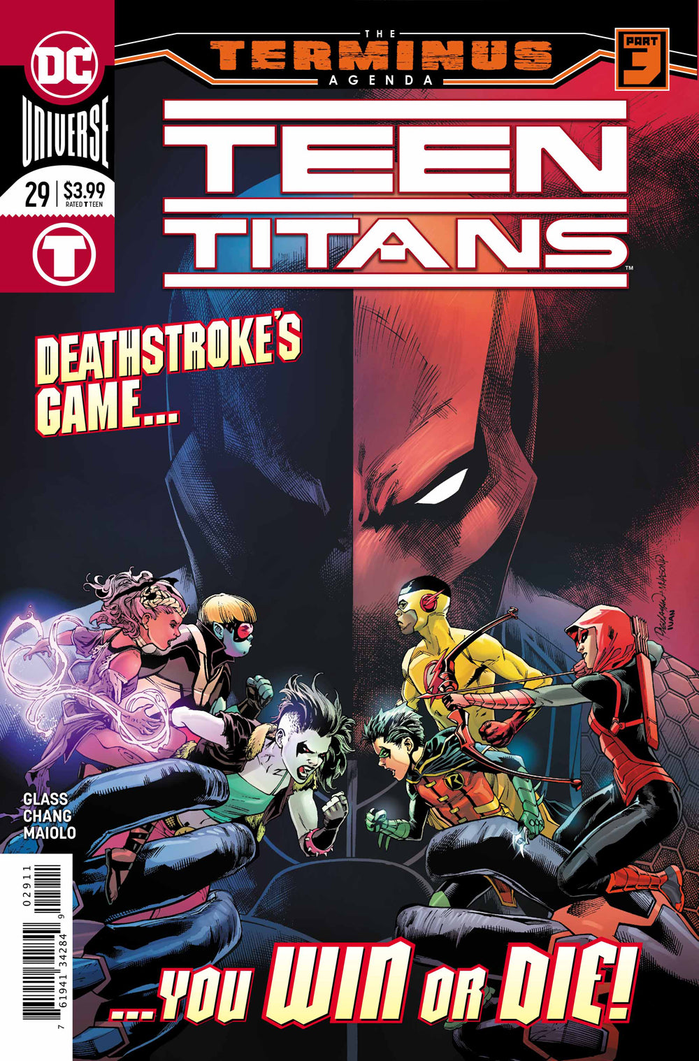 TEEN TITANS #29 TERMINUS AGENDA