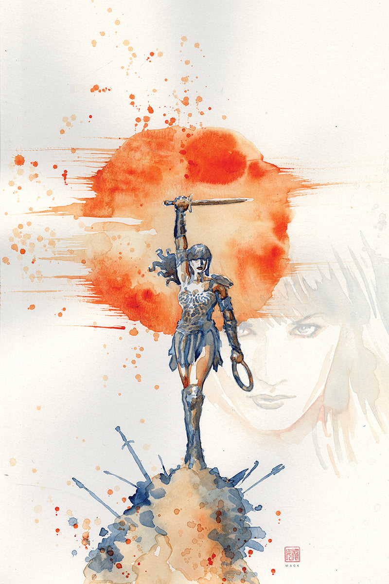 XENA WARRIOR PRINCESS #1 10 COPY MACK VIRGIN INCV