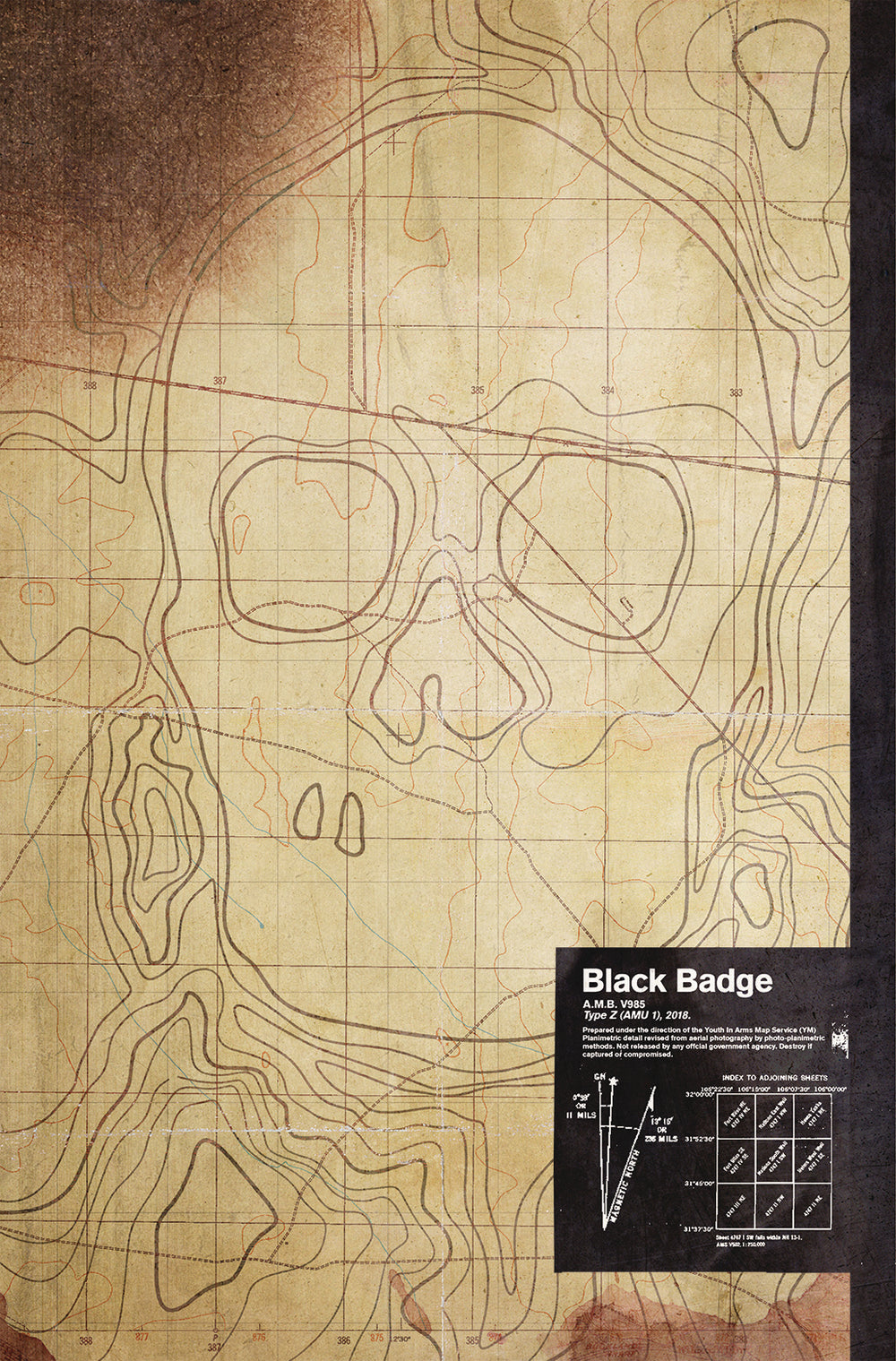 BLACK BADGE #7 FOC SHAW VAR