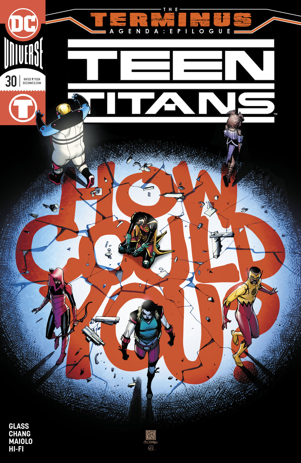 TEEN TITANS #30 TERMINUS AGENDA