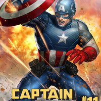 CAPTAIN AMERICA #11 YOON LEE MARVEL BATTLE LINES VAR