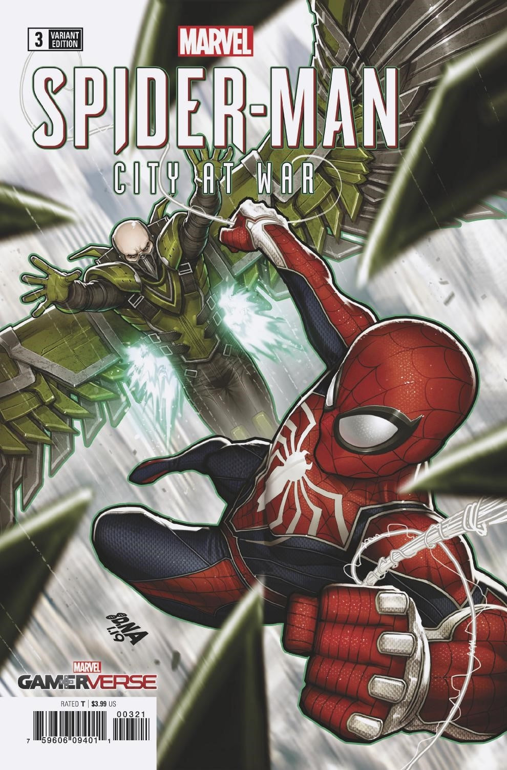SPIDER-MAN CITY AT WAR #3 (OF 6) NAKAYAMA VAR