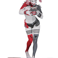 HARLEY QUINN RED WHITE & BLACK STATUE BY GREG HORN
