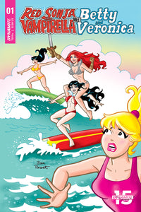 RED SONJA VAMPIRELLA BETTY VERONICA #1 CVR F PARENT