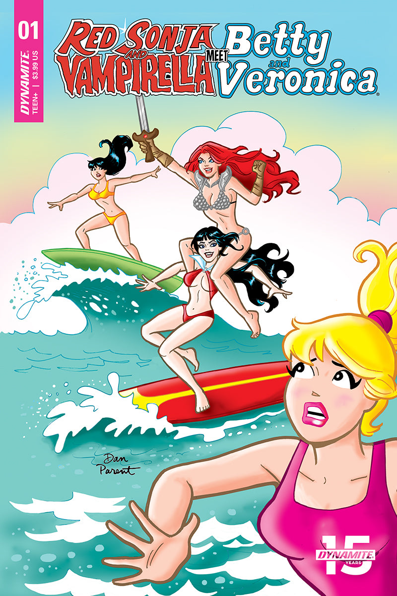 RED SONJA VAMPIRELLA BETTY VERONICA #1 CVR F PARENT