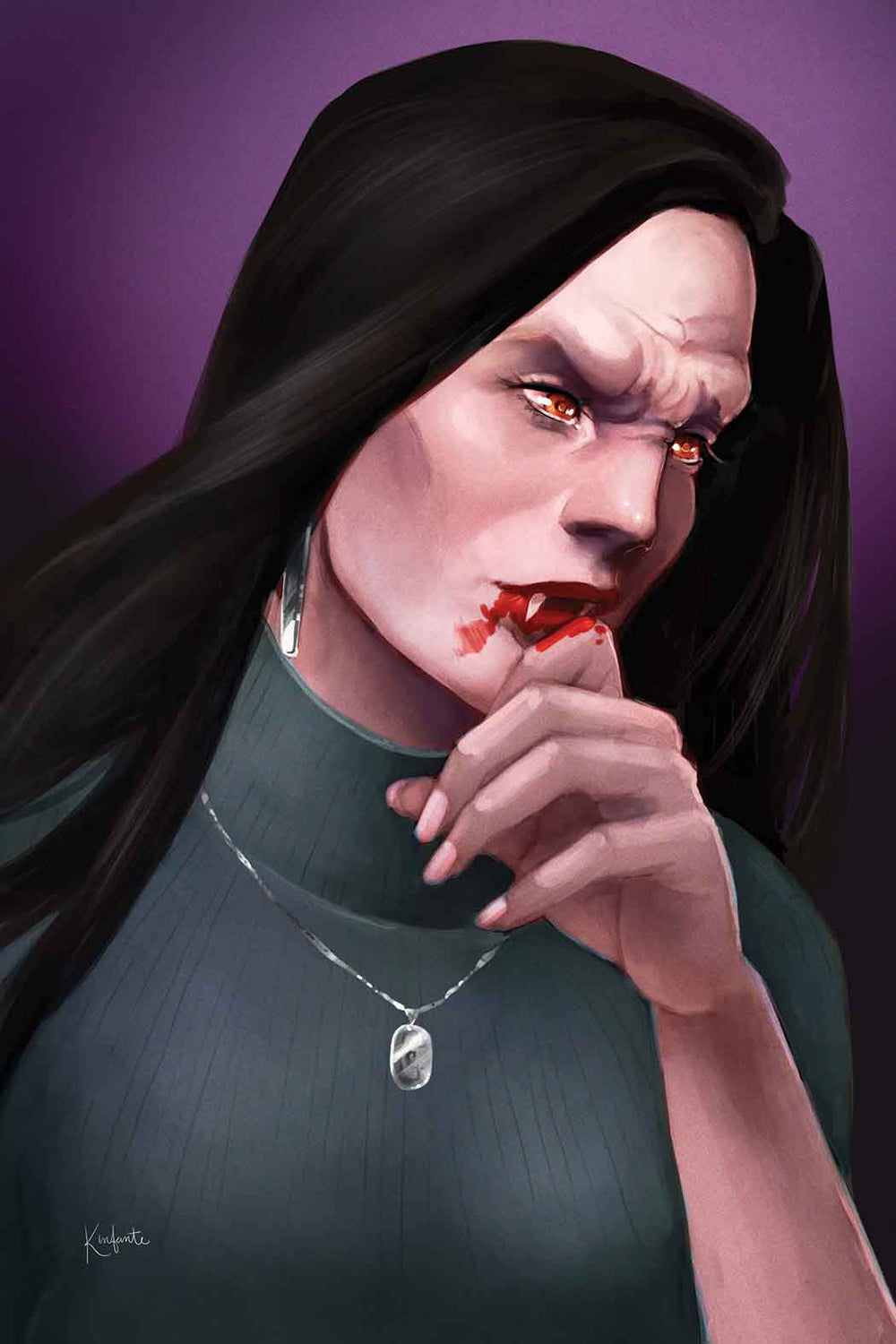 BUFFY THE VAMPIRE SLAYER #3 FOC VAMPIRE INFANTE VAR