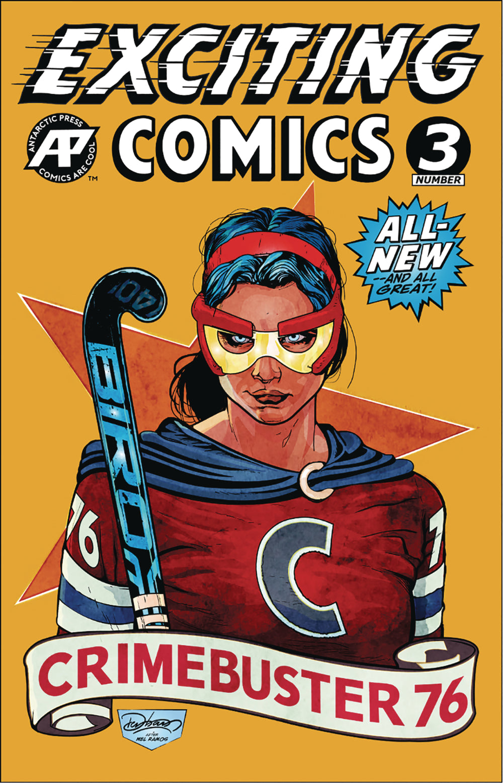 EXCITING COMICS #3 MAIN CVR