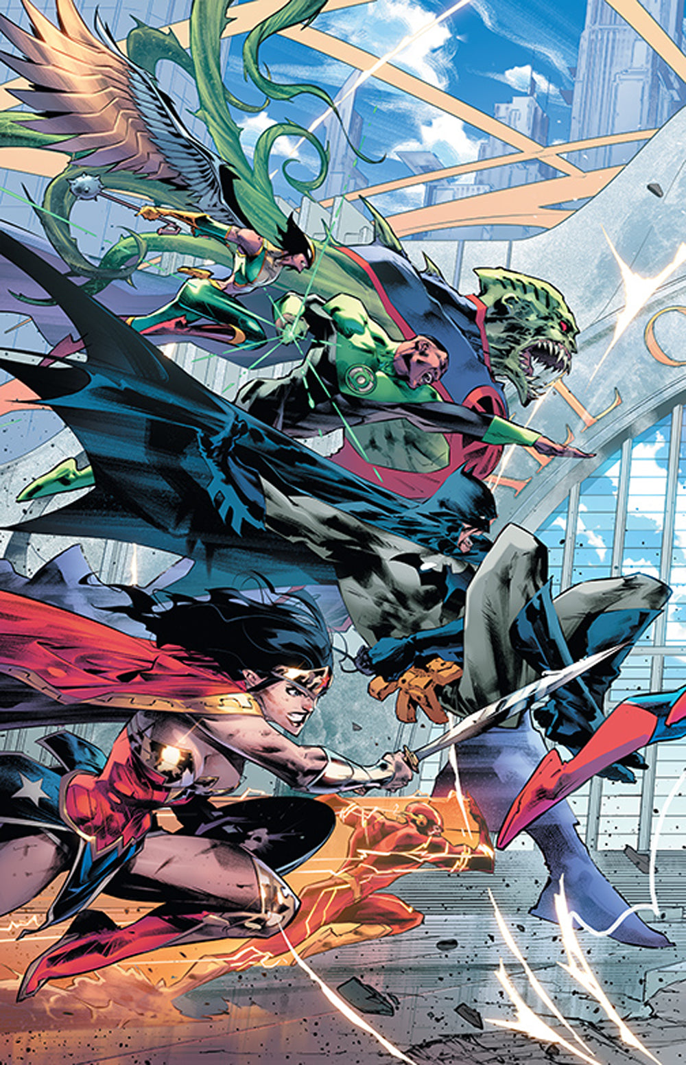 JUSTICE LEAGUE #20 LEFT VAR ED