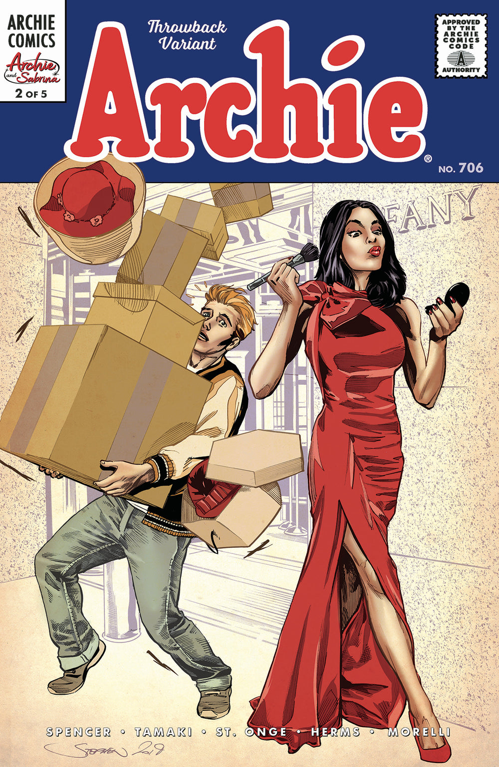 ARCHIE #706 (ARCHIE & SABRINA PT 2) CVR C MOONEY (RES)