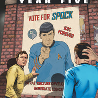 STAR TREK YEAR FIVE #4 CVR A THOMPSON