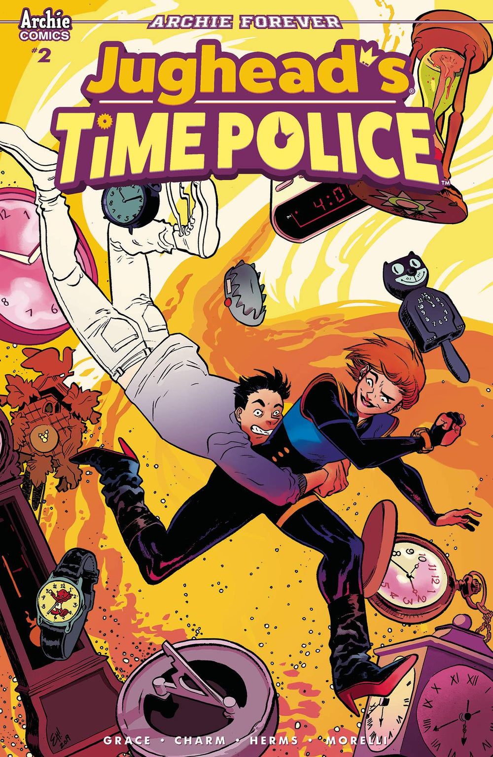 JUGHEAD TIME POLICE #2 (OF 5) CVR B HENDERSON