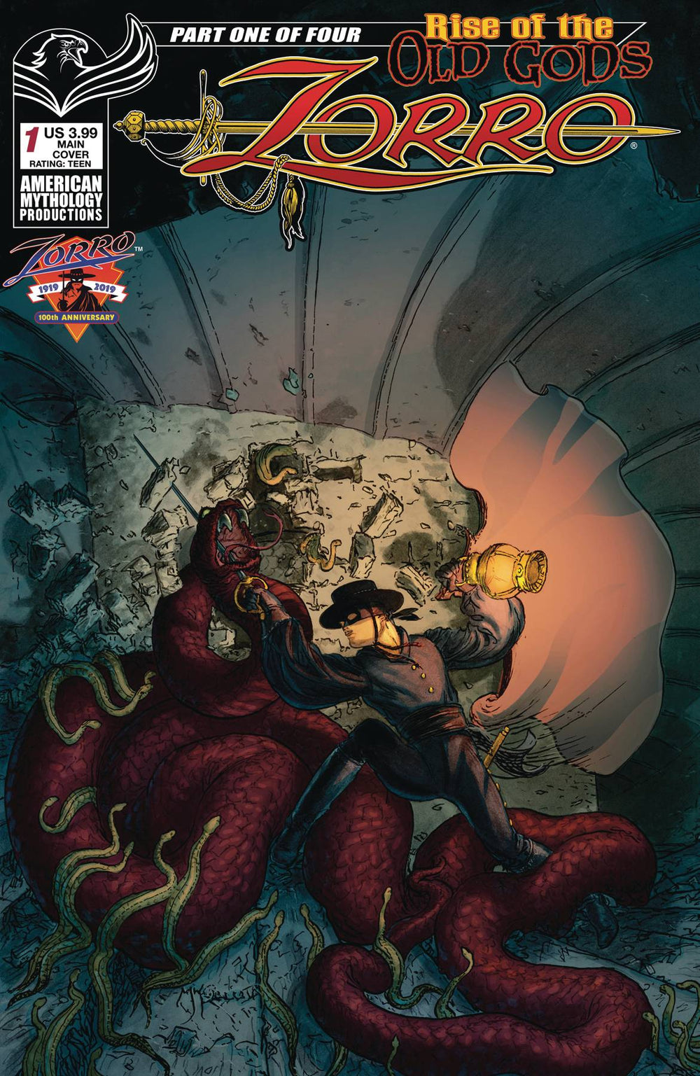 ZORRO RISE OF THE OLD GODS #1 CVR A KALUTA