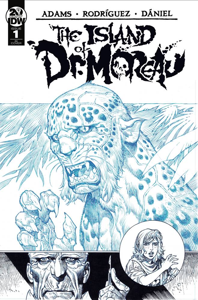 HG WELLS THE ISLAND OF DR MOREAU #1 (OF 2) 10 COPY INCV RODR