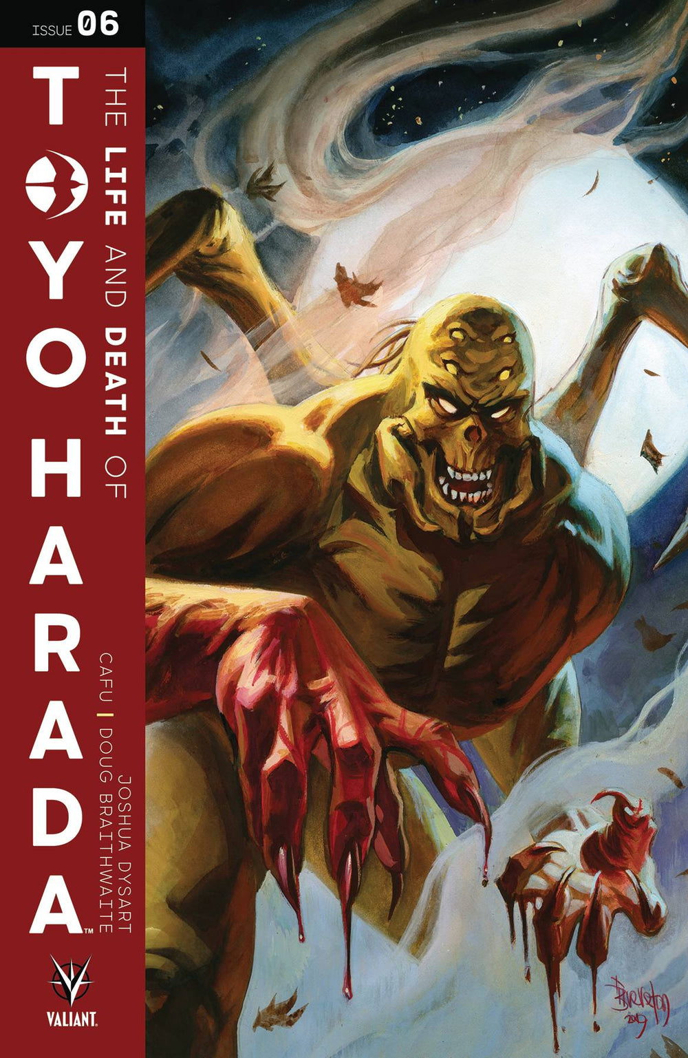 LIFE & DEATH OF TOYO HARADA #6 (OF 6) CVR B BRERETON