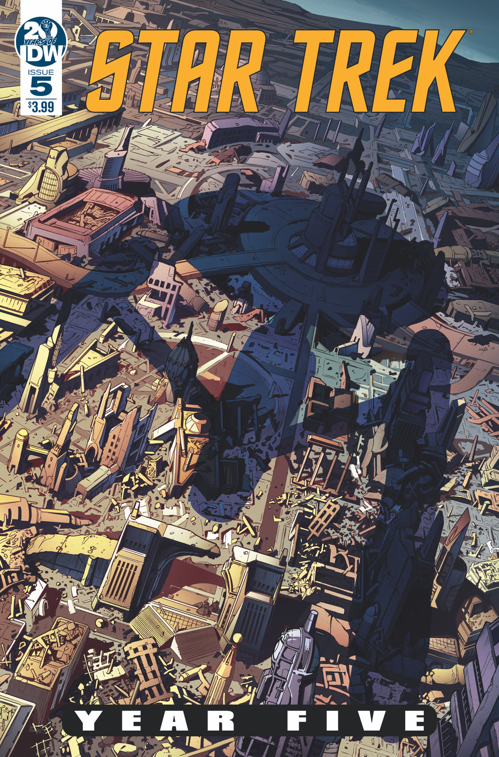 STAR TREK YEAR FIVE #5 CVR A THOMPSON