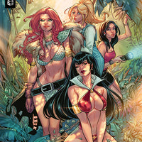 RED SONJA VAMPIRELLA BETTY VERONICA #4 CVR C BRAGA