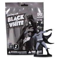 BATMAN BLACK & WHITE BLIND BAG MINI FIGS W2 (18PC CS)