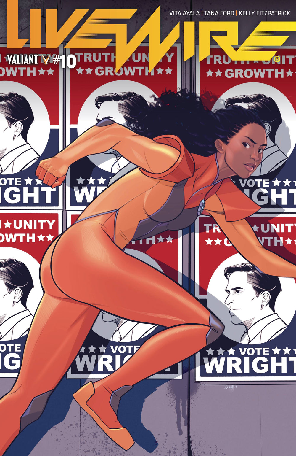 LIVEWIRE #10 CVR A LEE