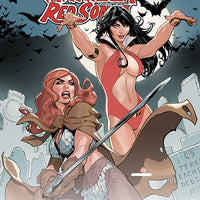 VAMPIRELLA RED SONJA #1 ATLAS ED DODSON SGN