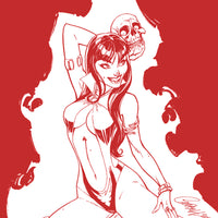 VAMPIRELLA #3 CAMPBELL LTD ED CRIMSON BLOOD LINE ART VAR