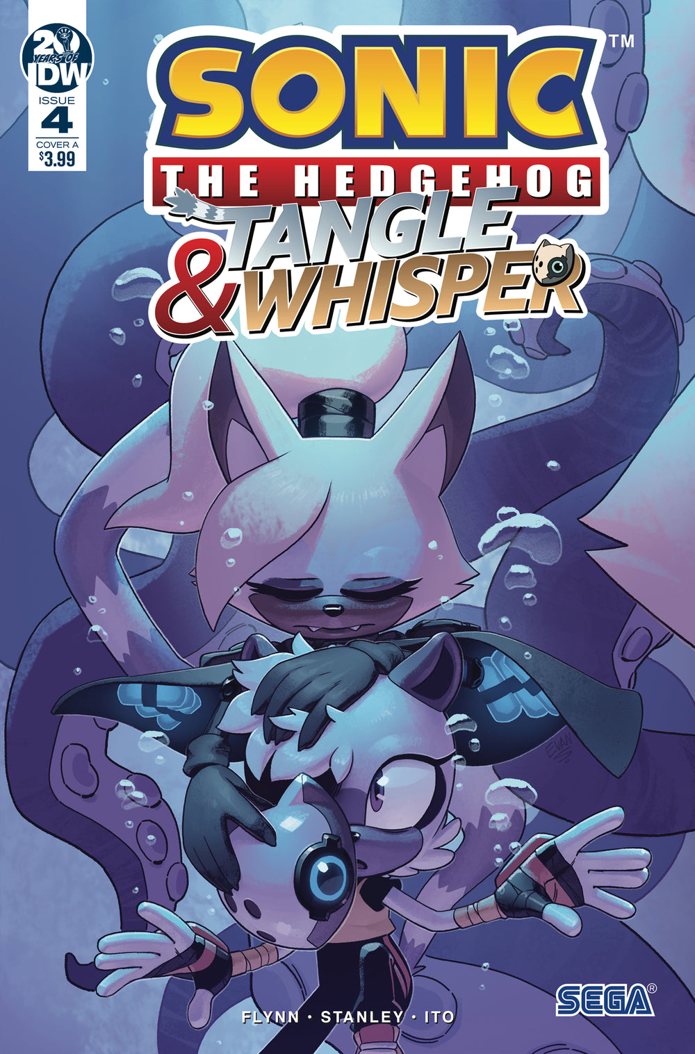 SONIC THE HEDGEHOG TANGLE & WHISPER #4 (OF 4) CVR A STANLEY