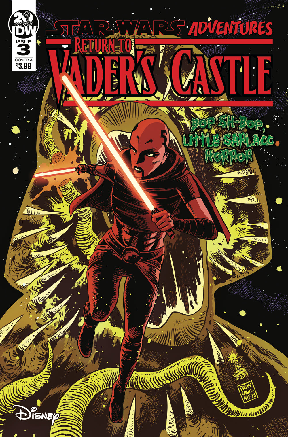 STAR WARS ADVENTURES RETURN TO VADERS CASTLE #3 CVR A FRANCA