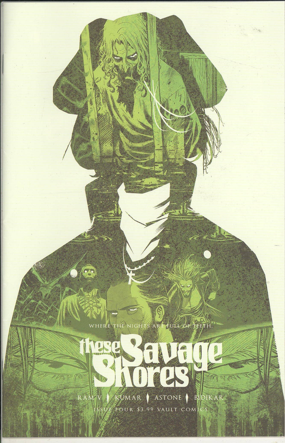 THESE SAVAGE SHORES #4 (2ND PTG VAR) (MR)