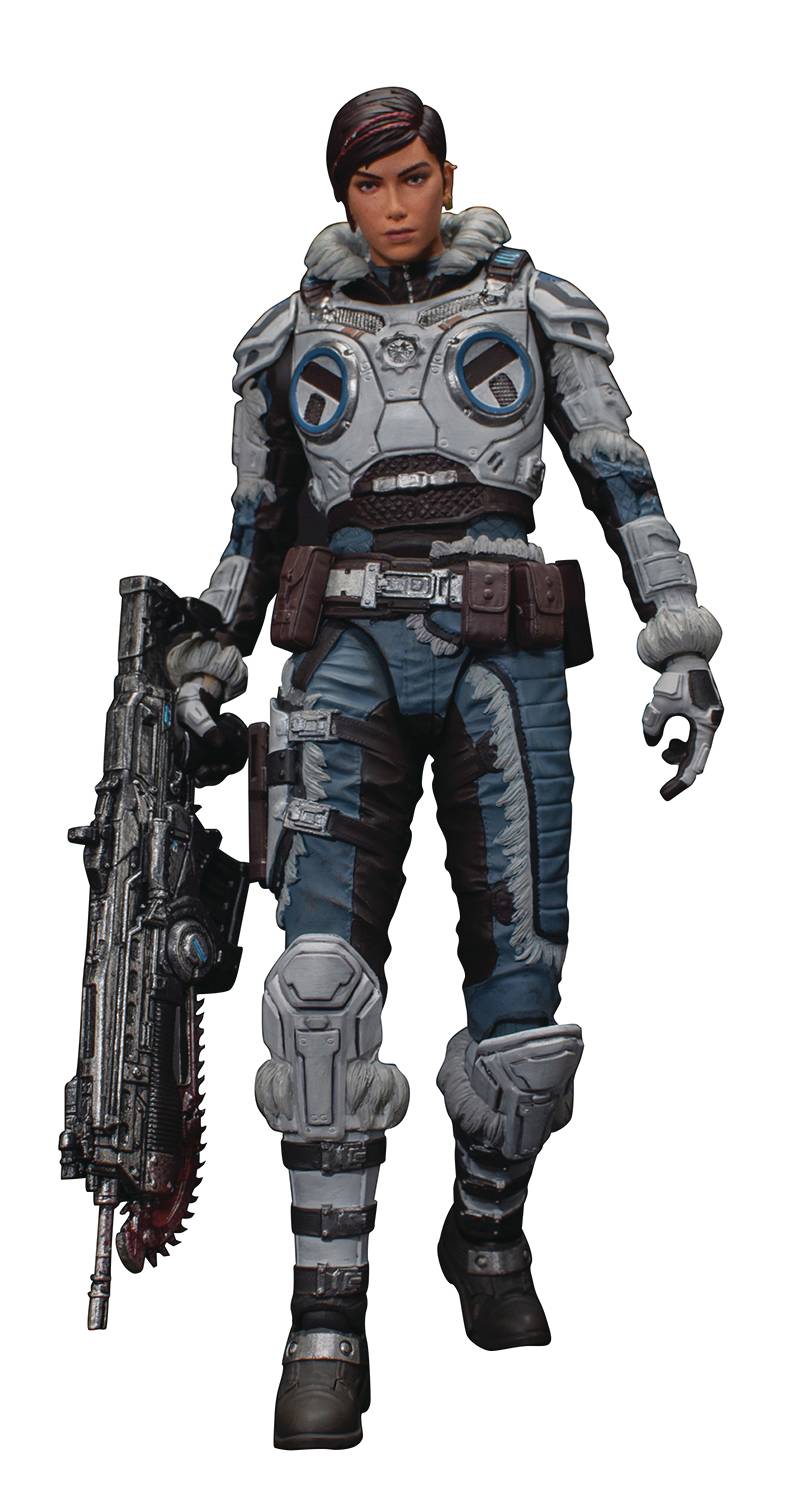 STORM COLLECTIBLES GEARS OF WAR KAIT DIAZ 1/12 ACTION FIGURE