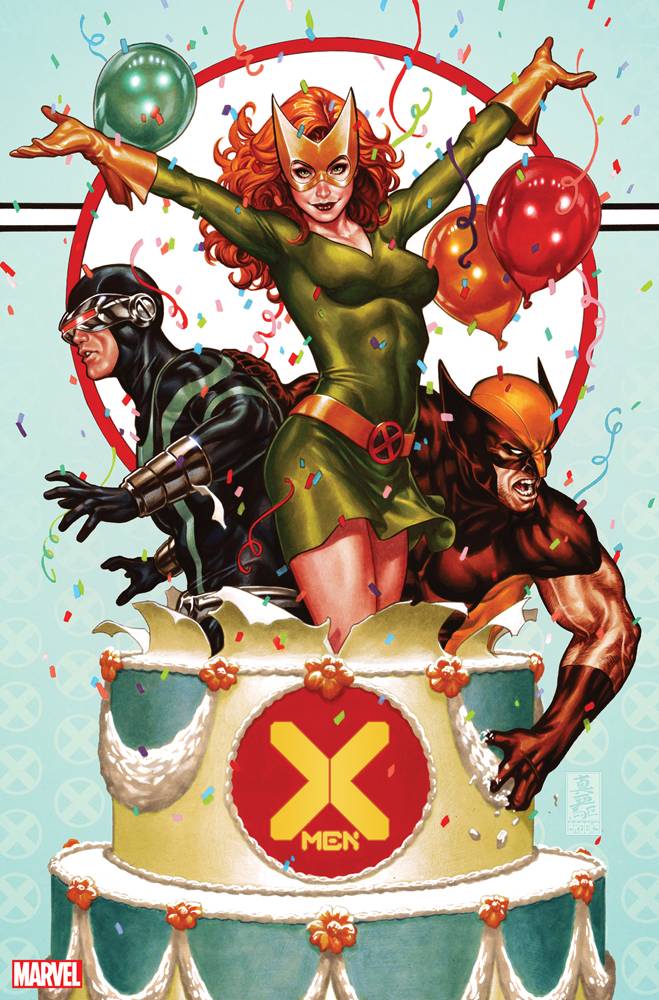 X-MEN #1 BROOKS PARTY VAR DX