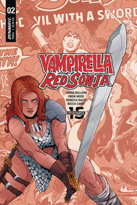 VAMPIRELLA RED SONJA #2 CVR E MOSS THEN NOW