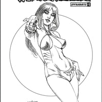 VAMPIRELLA #1 LINSNER EXC B&W CVR