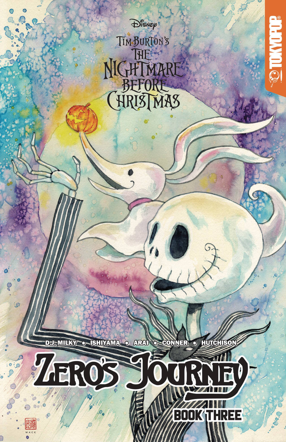 DISNEY MANGA NIGHTMARE XMAS ZEROS JOURNEY TP VOL 03 MACK LTD