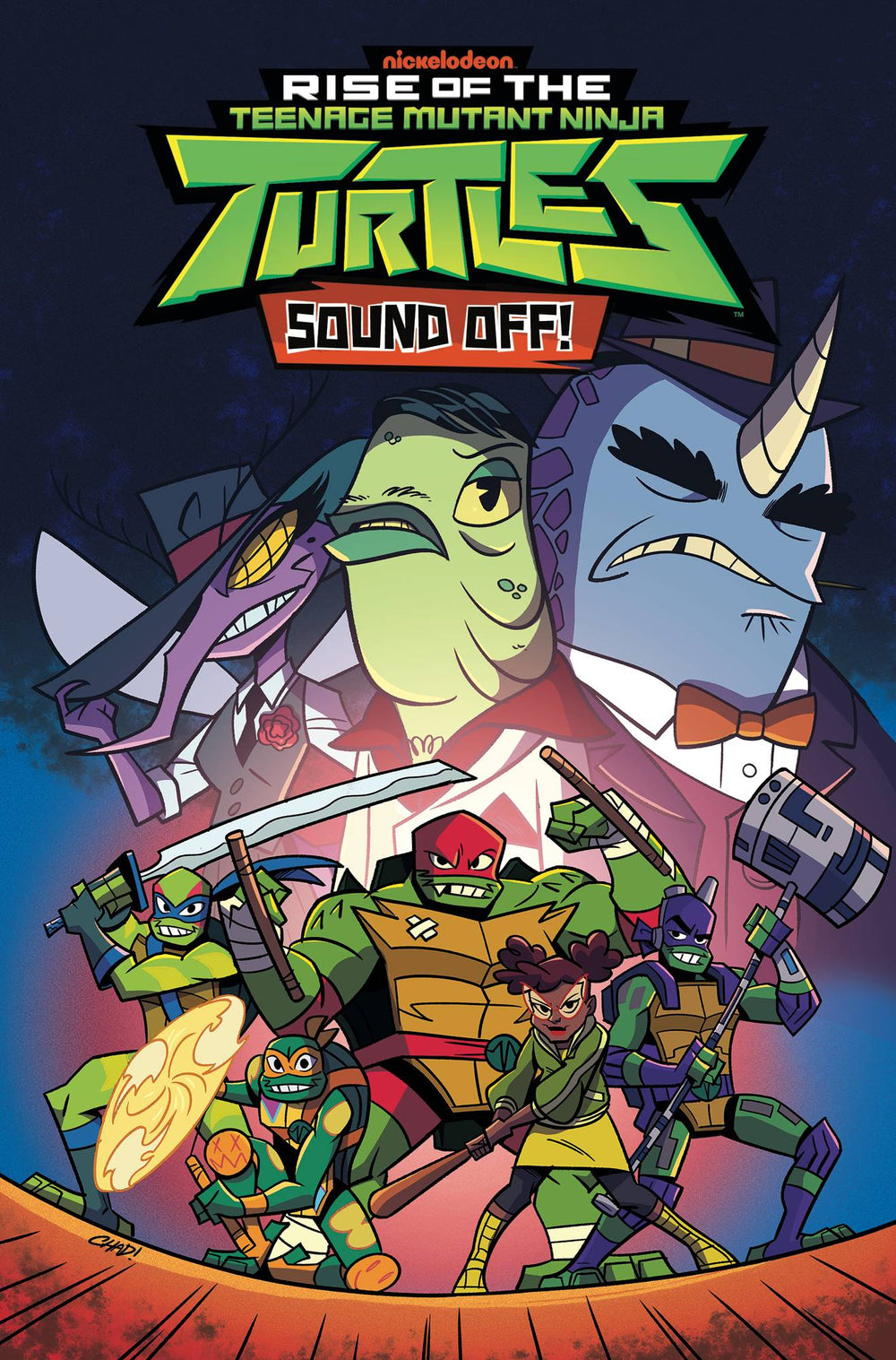 TMNT RISE OF THE TMNT TP VOL 03 SOUND OFF