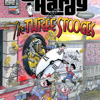 LAUREL & HARDY MEET THREE STOOGES #1 CVR B PACHECO LAUGH
